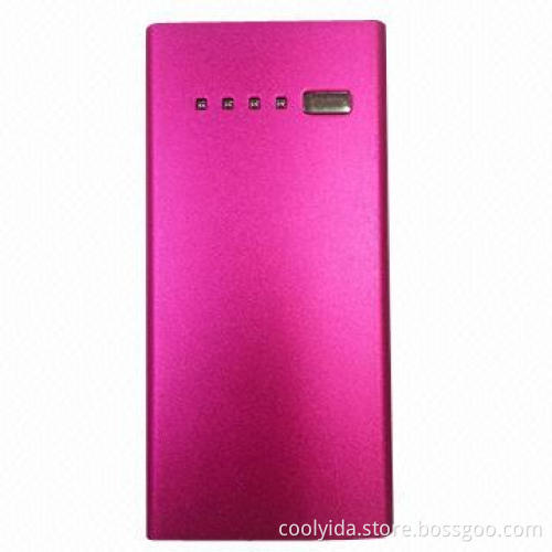 Power bank with fashionable appearance, 5,200mAh capacity, measures 95 x 44 x 20mm